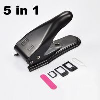 5 in 1 Multifunction Dual Micro Sim Card Cutter Cutting Tool Convenient For Nano iPhone XIAOMI samsung huawei cell phone