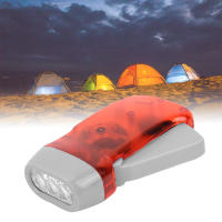 LED Hand Power Flashlight Mini 4 Pcs Shake Hand Crank Flashlight Emergency LED Light Flashlight For Outdoor Activities