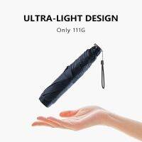 Mini Light Umbrella Anti-UV Parasol for UV Protection Lightweight Carbon Fiber Windproof Umbrella for Travel Walking Folding Umbrellas