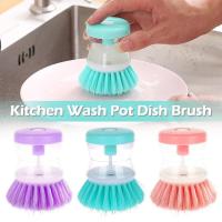 Kitchen Washing Pot Dishwashing Brush Automatic Liquid Brushes Dont Filling Cleaning Hurt Pan By Multifunctional Pressing P4V3