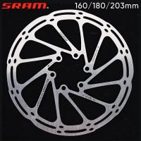 ใบพัด Sram 2ชิ้นดิสก์เบรคโรเตอร์160มม. MTB 180มม. 203มม. โรเตอร์ที่มีแกนกลางเป็นเบรคไฮดรอลิคเบรคจักรยานถนนเสือภูเขา