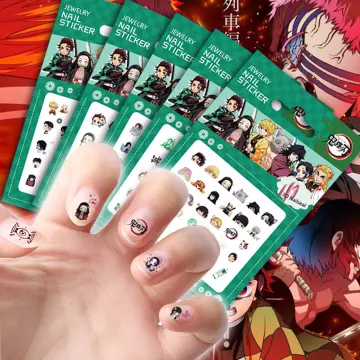 Shop Sticker Nails Anime Online Lazada Com My