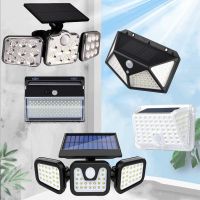 ?โปรแรง++ ไฟติดผนังโซล่าเซลล์ ไฟเซ็นเซอร์ Solar motion sensor light 100LED ใช้พลังงานแสงอาทิตย์ ไฟติดผนังเซ็นเซอร์ 3 โหมด สุดคุ้ม โซล่าเซลล์สปอตไลท์โซ ล่า เซลล์ พลังงาน แสงอาทิตย์