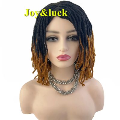 Synthetic Short T 30 Deadlock Wig African Black Womens Daily High-Quality Gradient Dread Locs Wig