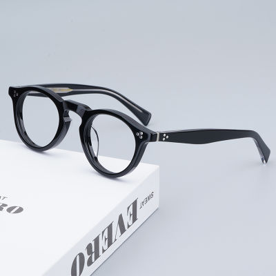 7285แบรนด์ญี่ปุ่น Acetate Original 340กรอบแว่นตาผู้ชายคลาสสิกแว่นตาผู้หญิงรูปไข่เต่า Eyewear