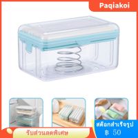 Paqiakoi สบู่จานสบู่กล่องโฟมที่เก็บสบู่สำหรับห้องครัวห้องน้ำในบ้าน