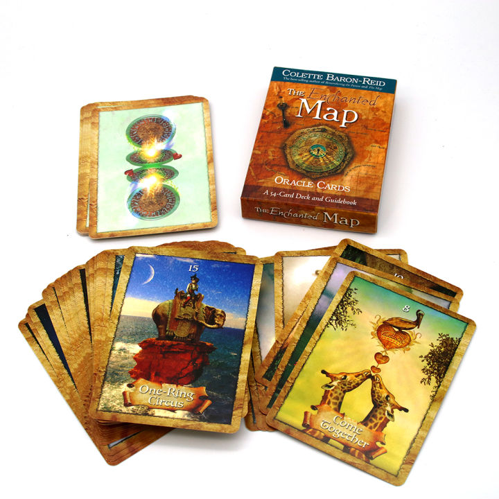 54-แผ่น-the-enchanted-map-oracle-cards