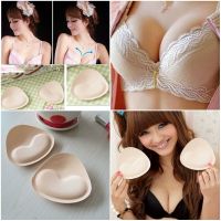 【CW】 1Pair Women Bikini Insert Chest Pad Summer Swimsuit Padding Inserts Sponge Foam Bra Pads Chest Cup Breast Bra