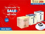 Combo cà phê chồn túi lọc 15 GÓI X 15G + Bột kem pha cafe 170g