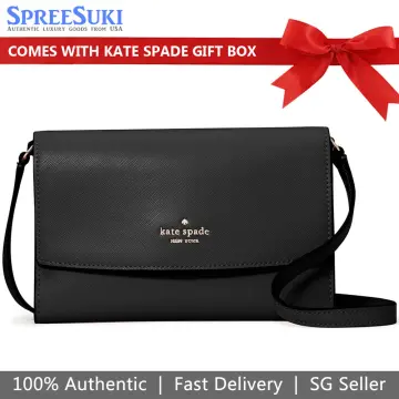 Kate Spade Casie Box Bag in Black | Lyst
