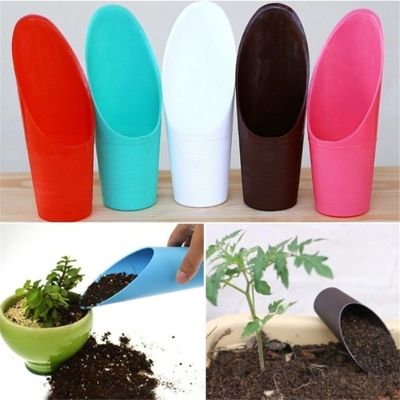 【CC】 1Pc New Soil Plastic Spade Shovel Cup Succulent Bonsai Garden