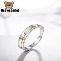 TS-JZ004 Toss Bear 925 Sterling Silver Fine Jewelry Spanish Bear Superior Quality Version Jewelry Womens Fashion Gemstone Ring