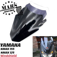 ใหม่สำหรับ YAMAHA NMAX155 NMAX125 NMAX 2020 2021อุปกรณ์มอเตอร์ไซค์กระจกกระจกอลูมิเนียมลมโล่ D Eflectore