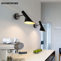 DOOMYHOME ไฟโคมไฟติดผนัง LED ตกแต่งภายในแบบนอร์ดิก,ตกแต่งห้องน้ำห้องนั่งเล่นตกแต่งบ้านเชิงเทียนโต๊ะกระจกโคมไฟติดผนังในบ้านห้องนอน