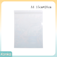 ✨ Konka 10pcs ESD Anti-Static ป้องกันถุงโปร่งแสงซิปล็อคถุง resealable