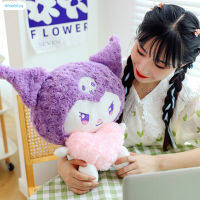 Blueblue Kawaii Kuromi ของเล่นตุ๊กตาจริงตุ๊กตายัดไส้น่ารักสร้างสรรค์จำลอง Boneka Mainan สำหรับเด็กสะดวกสบายสำหรับเด็กของขวัญ