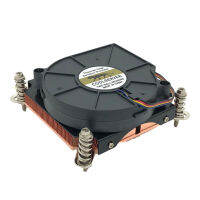 COOLSERVER 1U3CC เซิร์ฟเวอร์ CPU Cooler พัดลมฮีทซิงค์ทองแดงเวิร์กสเตชันอุตสาหกรรมคอมพิวเตอร์ Active Cooling สำหรับ Intel LGA2011 LAG115X-Laocher