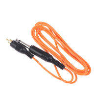 Littlegroot Wse 1X เครื่องสัก,สายเบ็ดตรง RCA คลิปสายเคเบิลอินเตอร์เฟซสายเคเบิลเครื่องสัก