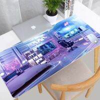 ห้องสีม่วง HD Custom Table Mat 900x400 แล็ปท็อปเกมยางกันลื่นแผ่นรองเมาส์ขนาดใหญ่