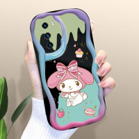 Casing Ponsel สำหรับ Huawei P30 P30 Pro P40เคสเนื้อครีมเมโลดี้น่ารักขอบลอนเคสโทรศัพท์เคสซิลิโคนแบบนิ่ม