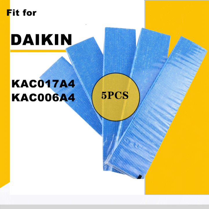 สำหรับ-daikin-kac006a4เครื่องฟอกอากาศเปลี่ยนกรอง5ชิ้นจัดส่งฟรี