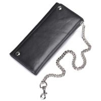 ZZOOI Hot Sale Mens Wallet Genuine Leather Men Clutch Wallet Fashion Brand Long Man Purses Cow Leather Card Holder Coin Pocket Purse