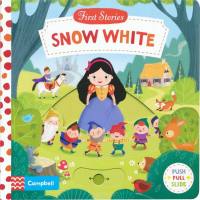 First stories series snow white paperboard mechanism operation Book English story picture book 1-6 years old original English childrens book