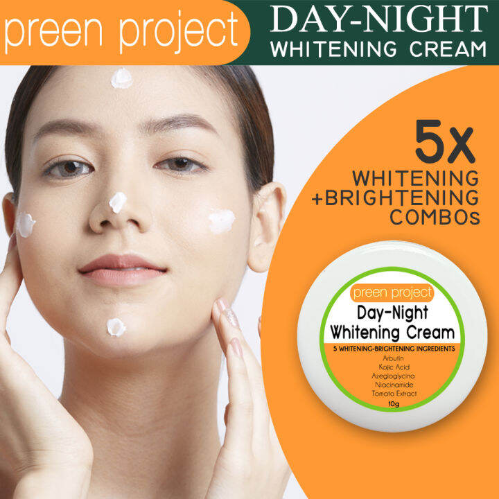 [Day Night Intense 5X Whitening Cream for Face ] Soothing, Deep Acting