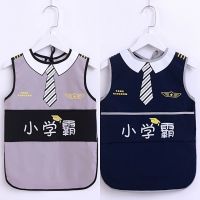 Baby to eat overall infant waterproof extended children apron drawing littl宝宝吃饭罩衣婴儿防水加长儿童围裙画画衣男孩防脏围兜女童反穿衣Dd824z