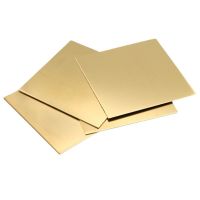 0.5/0.8/1/2/1.5/2 100*100mm H62 Brass Sheet Thickness Brass Plate Laser Cutting  CNC Frame Model Mould DIY Contruction Brass Pad Shoes Accessories