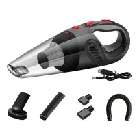 AutoAccessories High-Power Small Handheld Car Vacuum Cleaner Paint Wireless Vacuum Cleaner with USB Cable