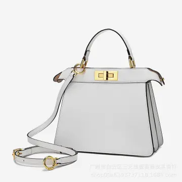 Shoulder & Crossbody Bags  Fendi Womens Peekaboo Iseeu Pochette Gold  Lizard Leather Bag > All Philippines