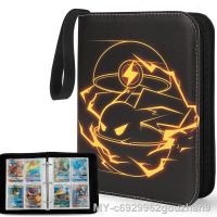 New 400Pcs Pokémon Album Card Holder Collection Book Loose Page List Clip Card Organizer Bag Zipper Bag Kids Toy Best Gift