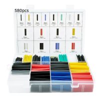 127 800pcs Heat Shrink Tube Thermoresistant Heat shrink Tubing Wrapping Kit Electrical Connection Wire Cable Insulation Sleeving