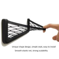 ♙● Car Storage Net Pocket Phone Holder Pocket Organizer Car Accessories For Wallet Glasses Card Car Styling