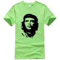 Che Guevara Hero Men T Shirt Printed 100% Cotton Short Sleeve T-Shirts Hipster Pattern Tops Tees Cool High Quality Male T-Shirt เสื้อเชิ้ตแขนสั้น