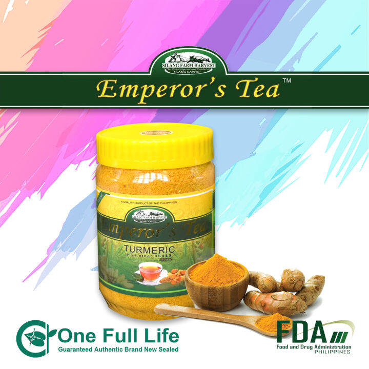 Emperor's Tea Turmeric Plus Other Herbs ORIGINAL FLAVOR 350g x 1 JAR Lazada PH