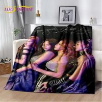 XZX180305  Kpop Girl Star Group Black Pink Soft Plush Blanket,flannel Blanket Throw Blanket for Living Room Bedroom Bed Sofa Picnic Cover