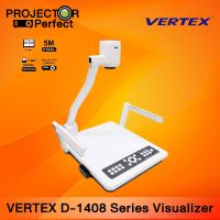 VERTEX D-1408 Series Visualizer / Document Camera Latest Model ( D-1408T , D-1408TH , D-1408THW ) เครื่องฉายภาพ 3 มิติ วิชวลไลเซอร์ สามารถออกใบกำกับภาษีได้ รับประกัน 1 ปีเต็ม