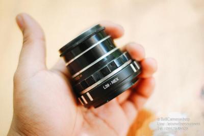 ขายเลนส์รัสเซีย Industar-61 50mm F2.8 สีดำ For Sony Mirrorless