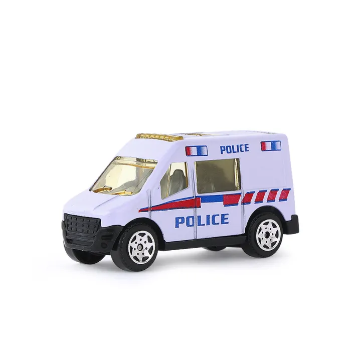 6ชิ้น-เซ็ตจำลองโลหะแบบดึงถอยหลังรถรถตำรวจ-series-1-64ของเล่นหล่อจากเหล็กรถของขวัญเพื่อการศึกษาสำหรับเด็ก