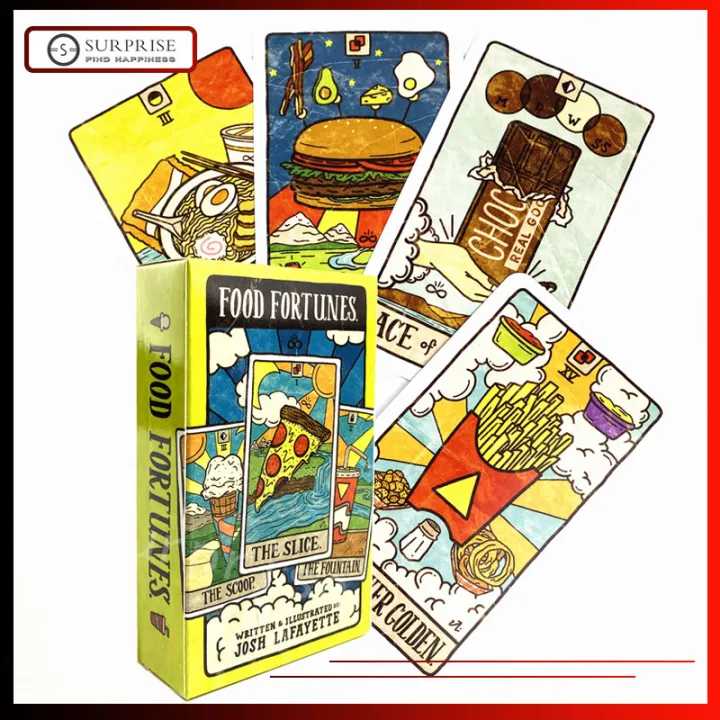 Mua Food Fortunes Card Deck (Gifts for Foodies, Food Lover Gifts, Funny Tarot Cards, Funny Deck of Cards) trên Amazon Mỹ chính hãng 2023