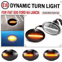 bjh♘▬  Sequential Flashing Turn Side FIAT 500 500C 500L Abarth 595 695 2x