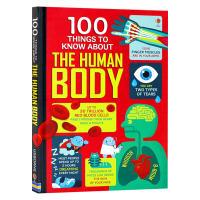 100 things about the human body 100things to know about the human body hardcover Encyclopedia of childrens human body English original English book