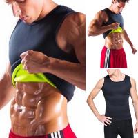 Dropshipping Slimming Belt Belly Men Slimming Vest Body Shaper Neoprene Abdomen Fat Burning Shapewear Waist Sweat Corset Sports