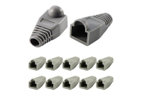 10Pcs Modular RJ45 Cat6 Cat5 Network Cable Connector Plug Boot Strain Cover Caps