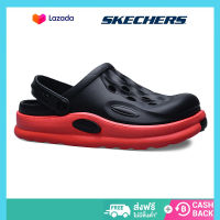 Skechers สเก็ตเชอร์ส รองเท้า ผู้ชาย Swifters Foamies Shoes - 243041-BBK - Air-Cooled Goga Mat, Dual-Density Outsole, Hyper Pillar Technology, Ortholite, Ultra Go