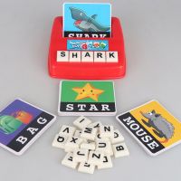 Children Alphabet Game Montessori Card English Alphabet Letters Learning Toys Vocabulary Word Picture Match Game Educational Flash Cards Flash Cards