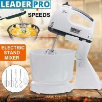 7 Speed Electric Food Mixer Table Stand Cake Dough Mixer Handheld Egg Beater Blender Baking Whipping Cream Machine 100W