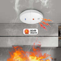 KERUI 510Pcs 433MHZ Wireless Home Fire e Sensor Detector ความปลอดภัยทำงานร่วมกับ GSM Wifi Alarm Systemhot